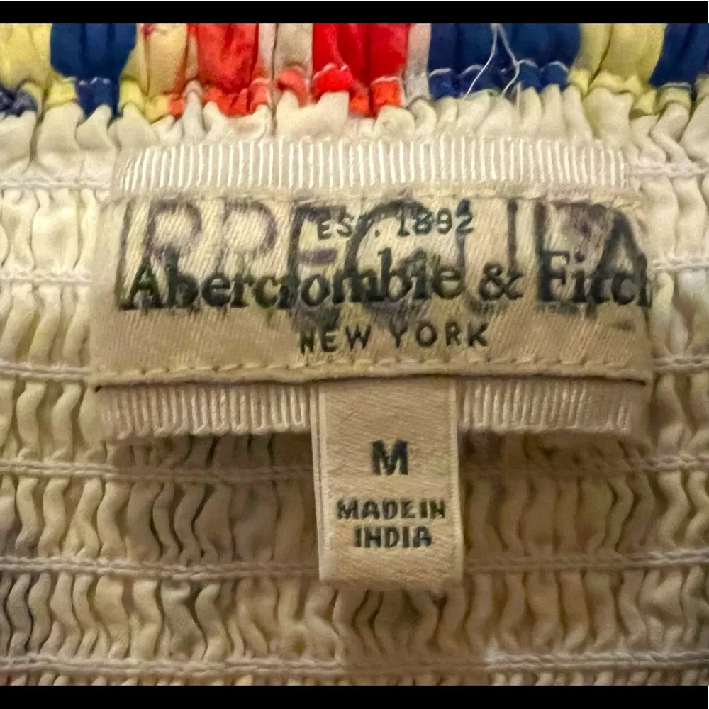 Abercrombie & Fitch Floral Corset-Style Bra Crop Top - Picture 3 of 3